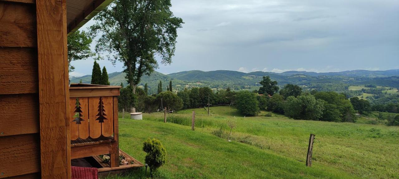 Domaine Le Lanis "Cabane De Pauline" Saint-Girons  Esterno foto