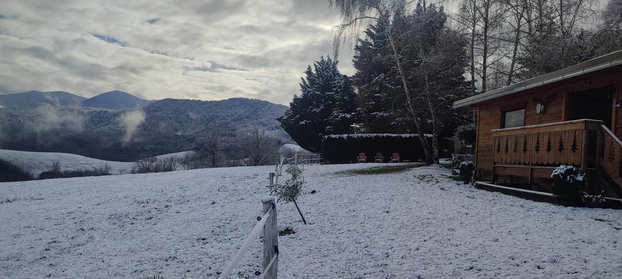Domaine Le Lanis "Cabane De Pauline" Saint-Girons  Esterno foto