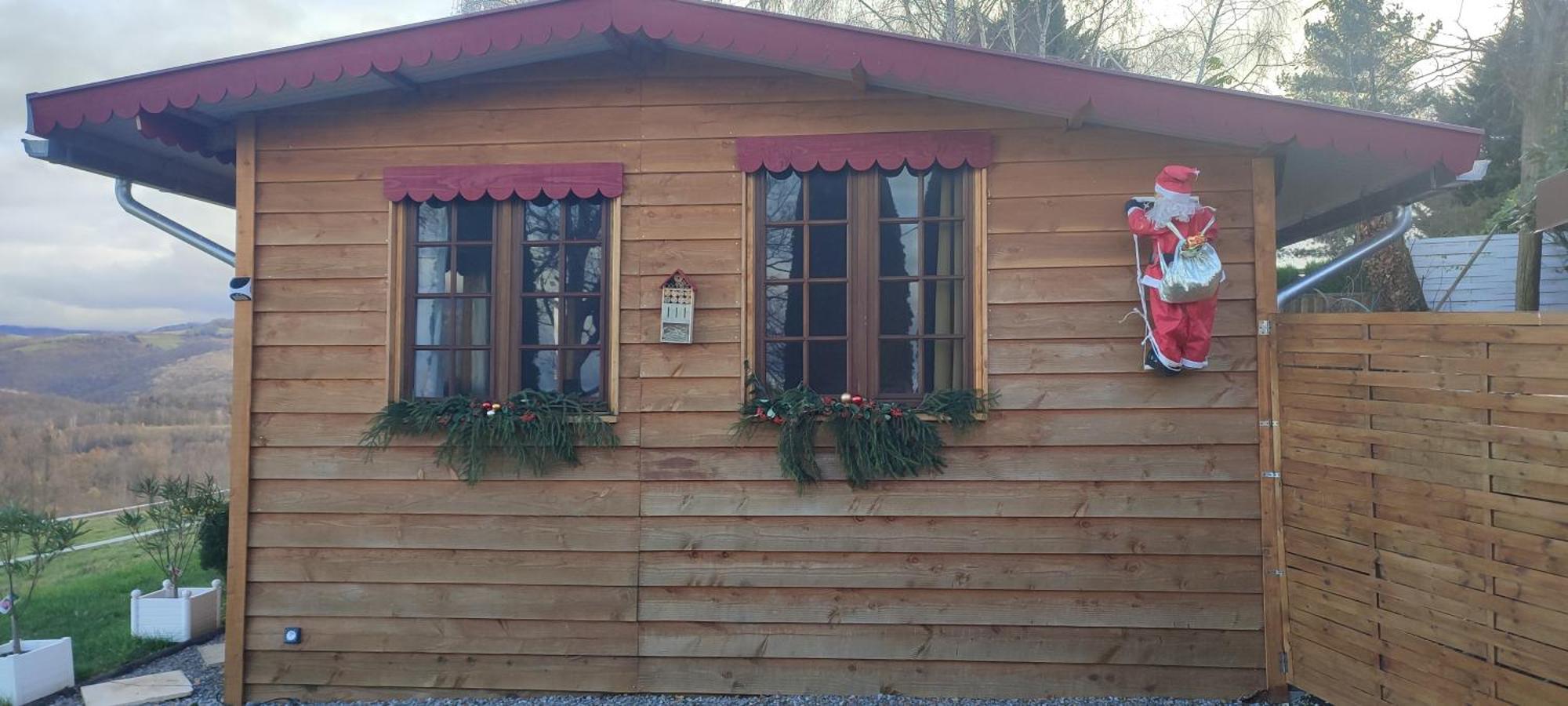 Domaine Le Lanis "Cabane De Pauline" Saint-Girons  Esterno foto