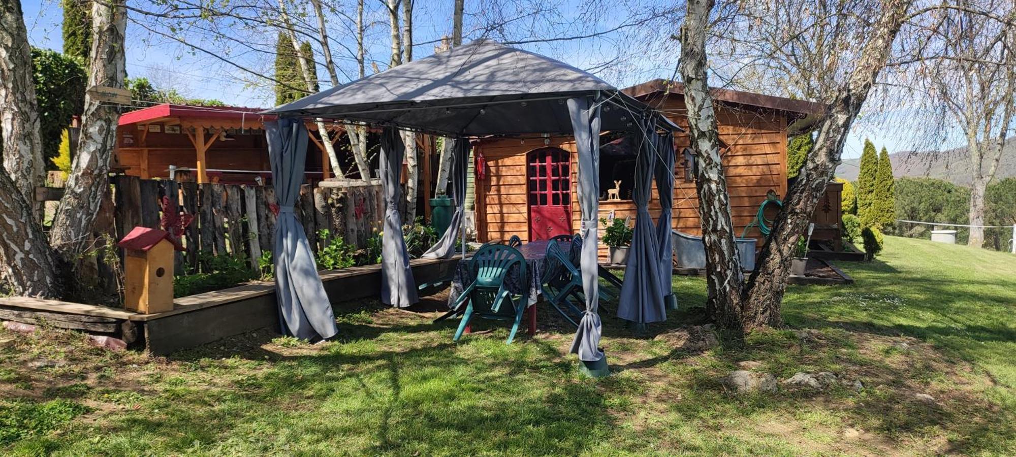 Domaine Le Lanis "Cabane De Pauline" Saint-Girons  Esterno foto