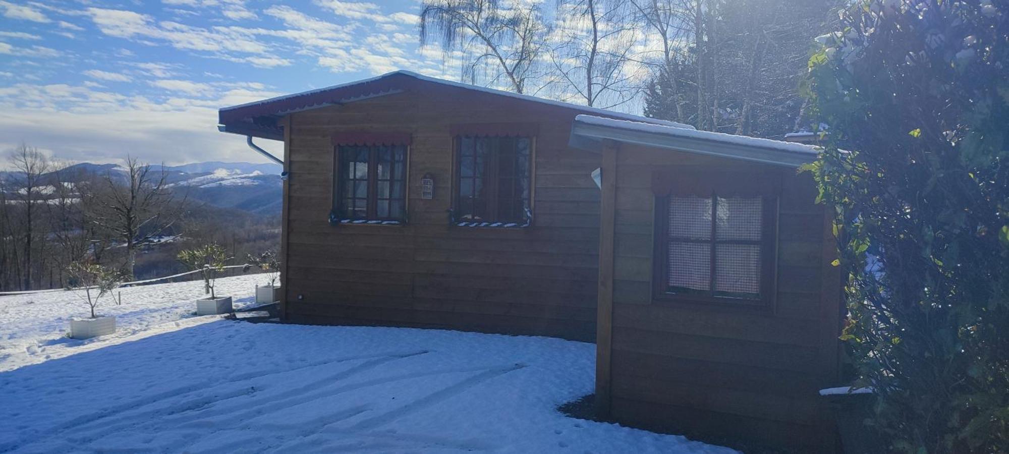 Domaine Le Lanis "Cabane De Pauline" Saint-Girons  Esterno foto